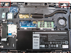 Dell Latitude E7270屏轴E5470屏轴松动一例,E7270屏幕松动